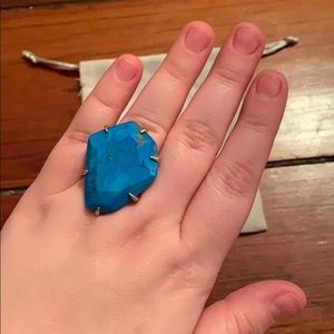 Kendra Scott Turquoise Cocktail Ring